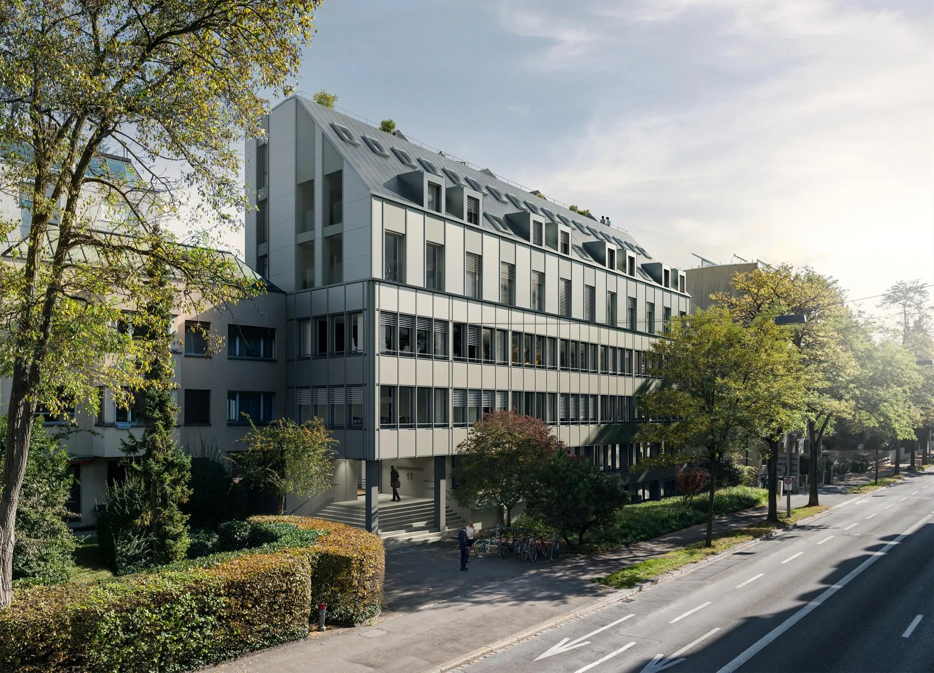 Moderne Singlewohnung in Zürich mit grosszügiger Dachterrasse!