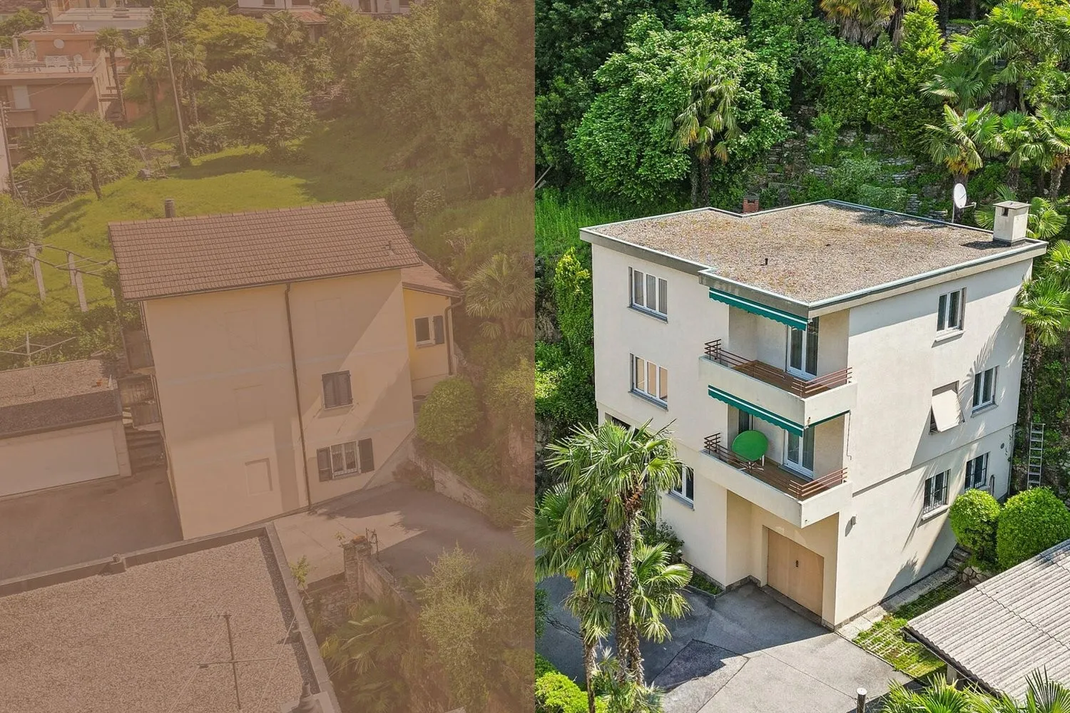 7.5-Zimmer-Einfamilienhaus mit Sicht auf den Luganersee