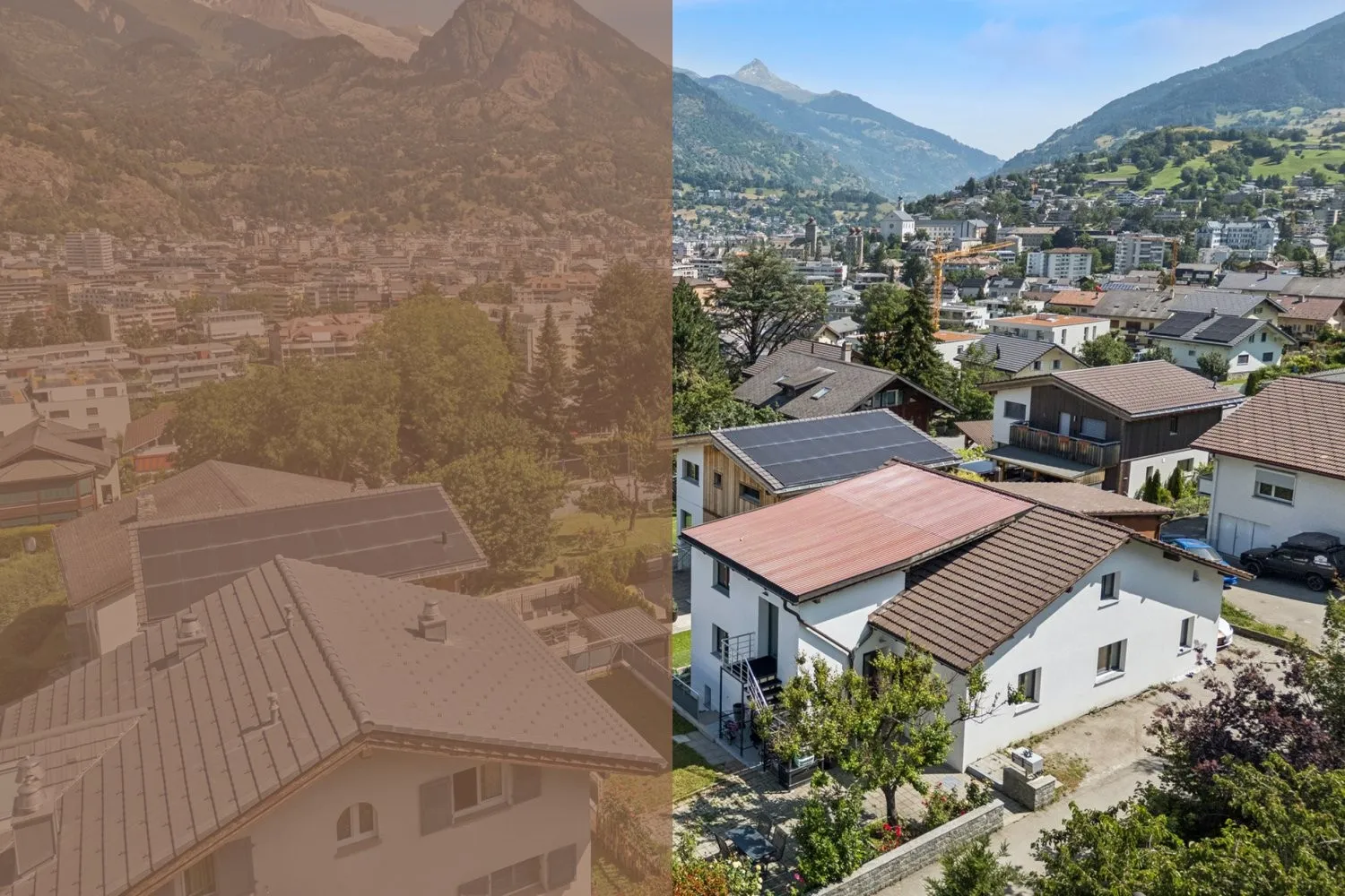 4.5 und 5.5-Zimmer-Zweifamilienhaus in Brig-Glis