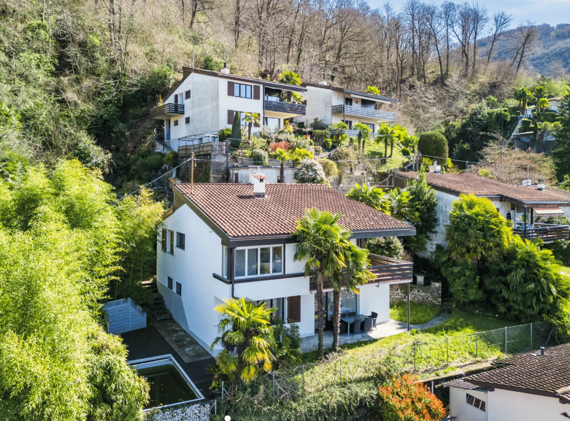 Elegante casa con vista panoramica