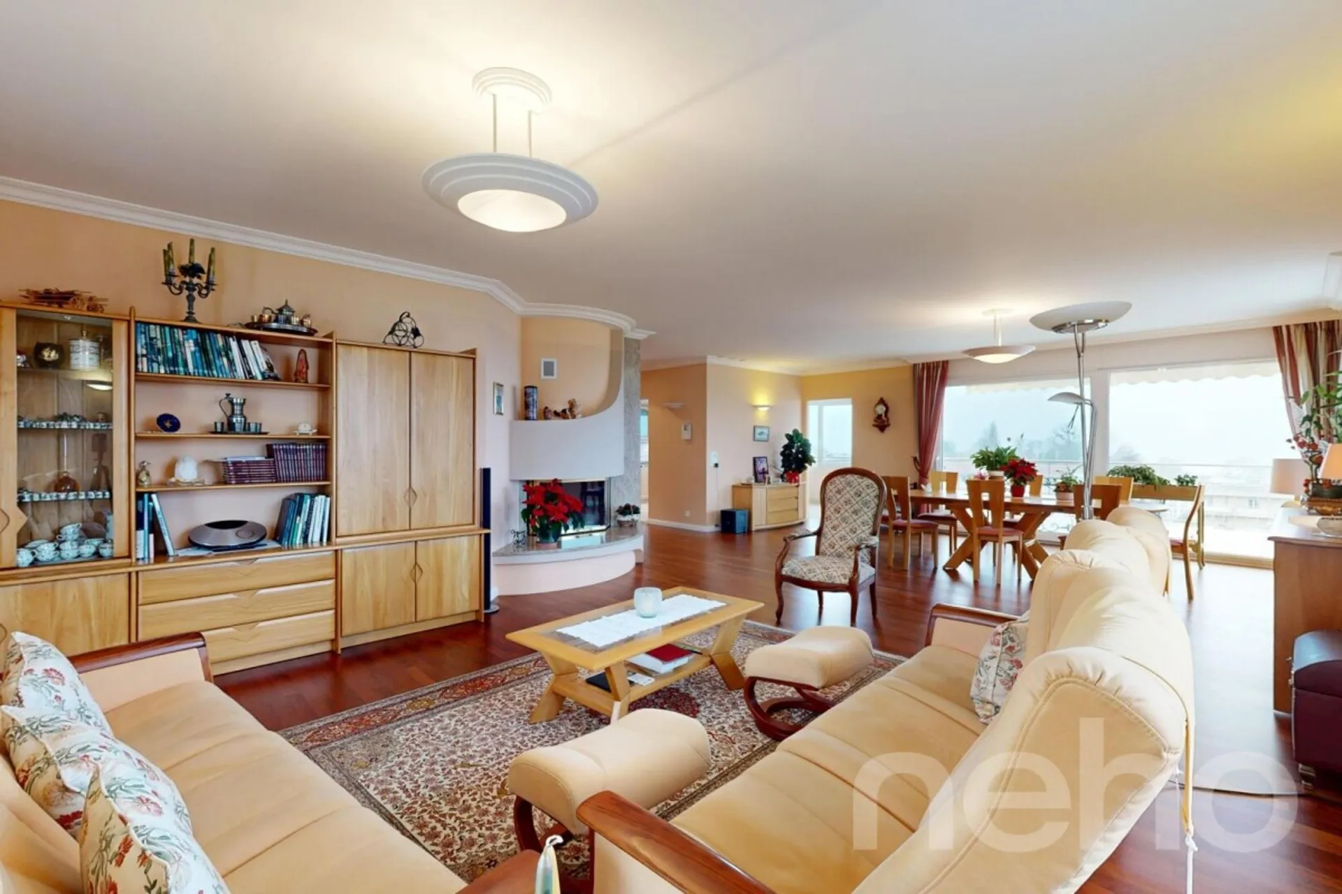 Duplex de prestige avec vue panoramique sur le lac Léman et les Alpes