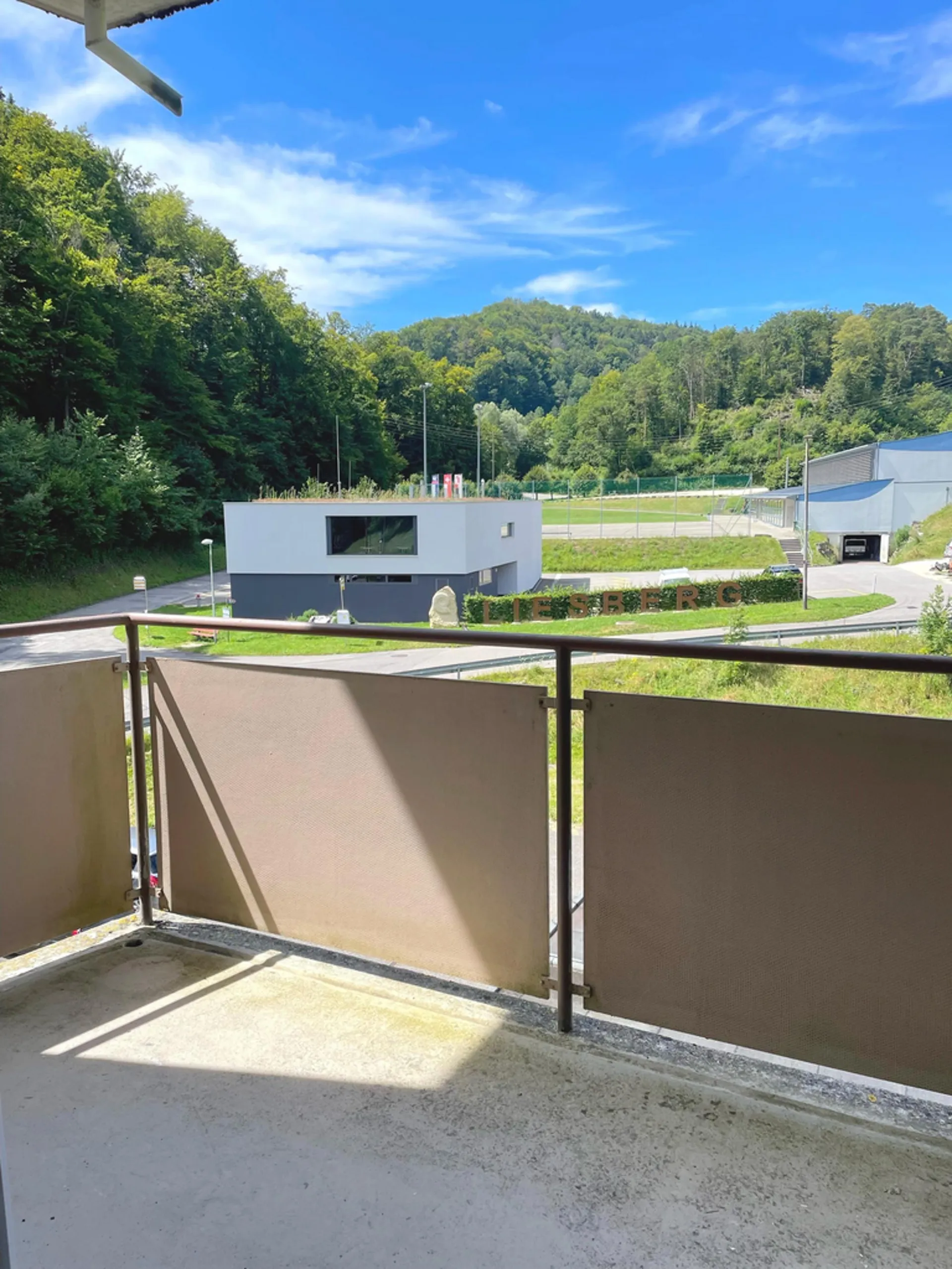 Wohnung in grüner Umgebung mit Balkon