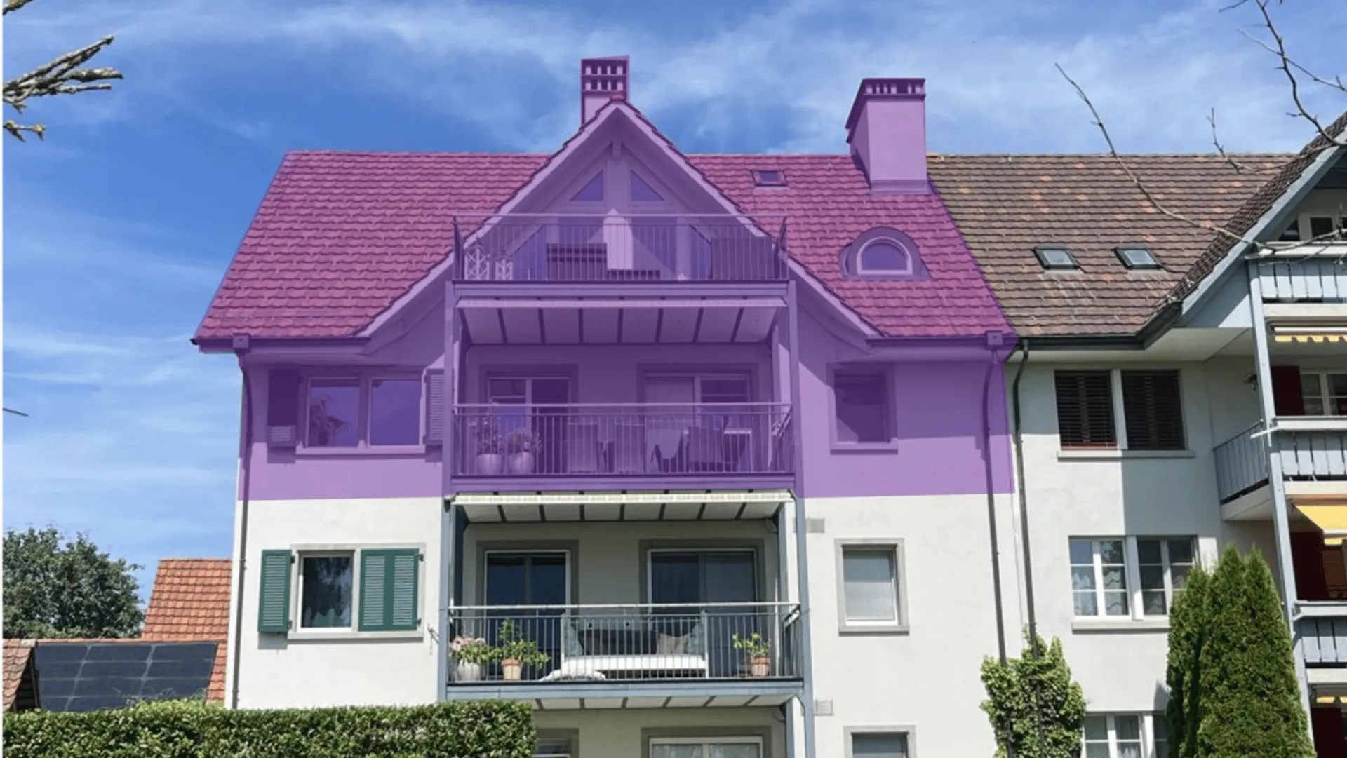 5.5-Zimmer-Dachmaisonettewohnung: grosszügige Wohnoase mit Stil, Charme und Charakter!