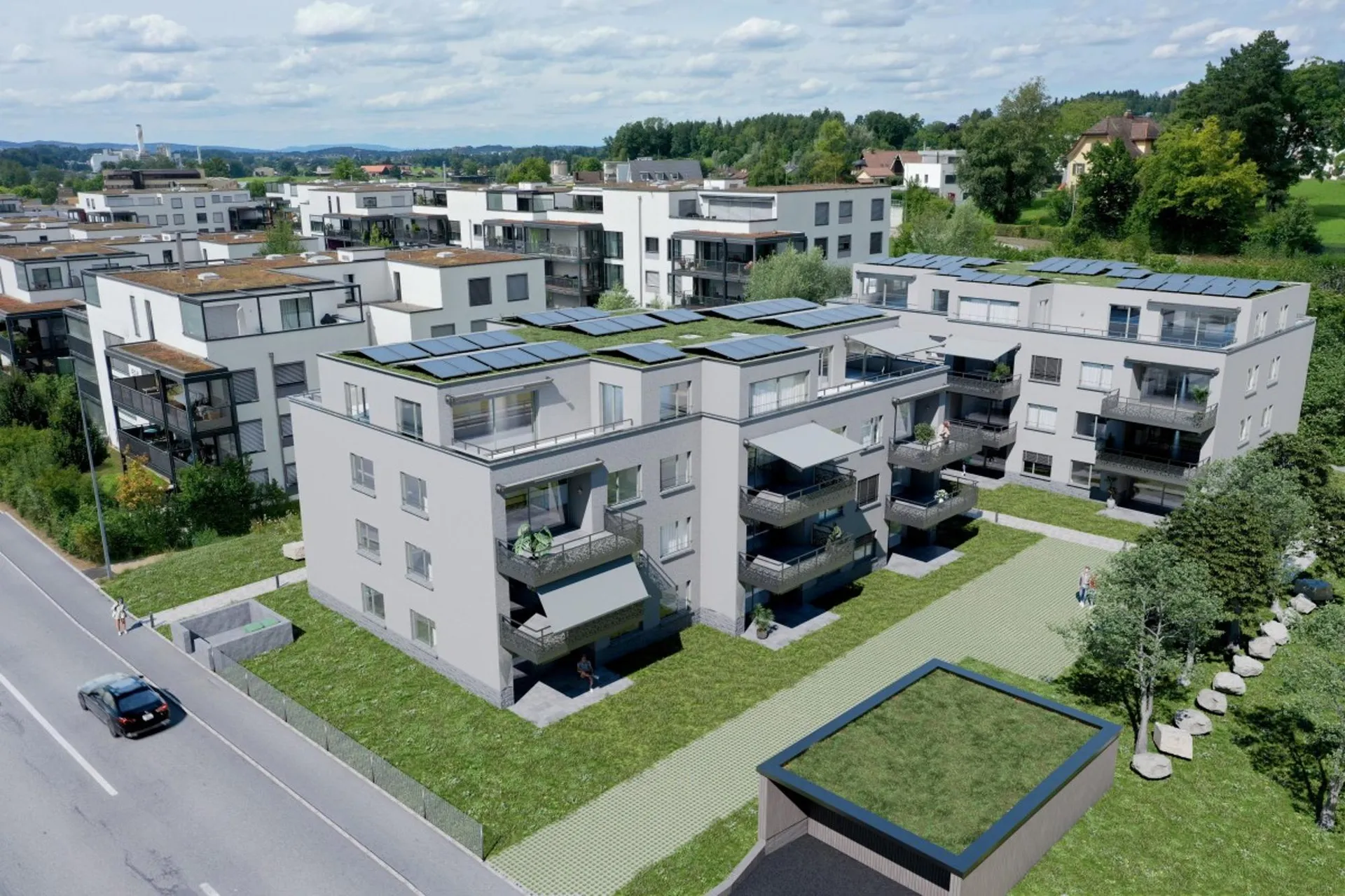 Leben am Wildbach in Hinwil: 2.5 Zimmerwohnung