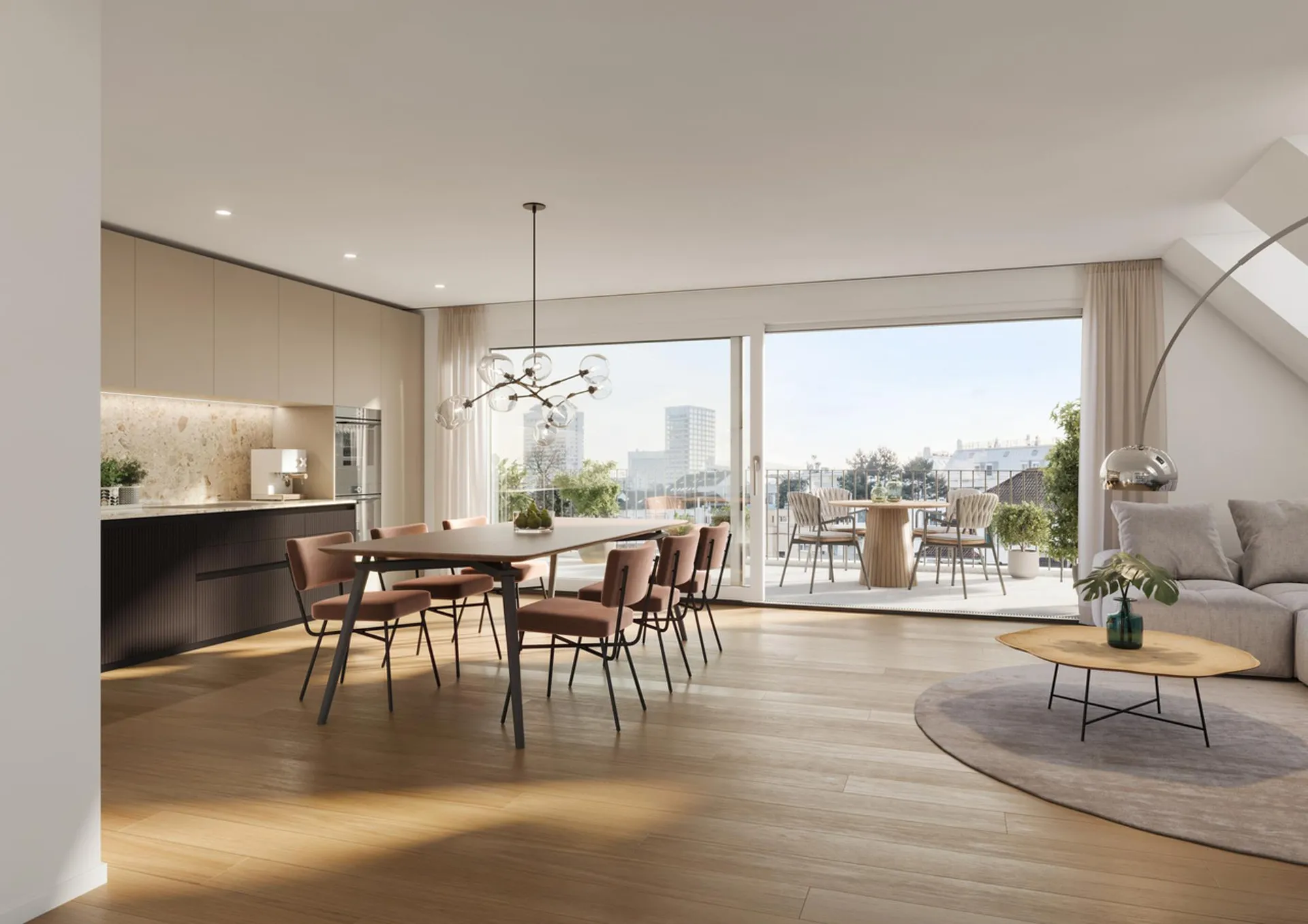 Urban Residences: Komfortables 3.5-Zimmer Topfloor-Apartment
