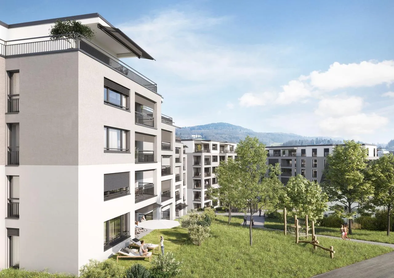 «Im Schwanden»: Wohnen an bester Zentrumslage und dennoch naturnah