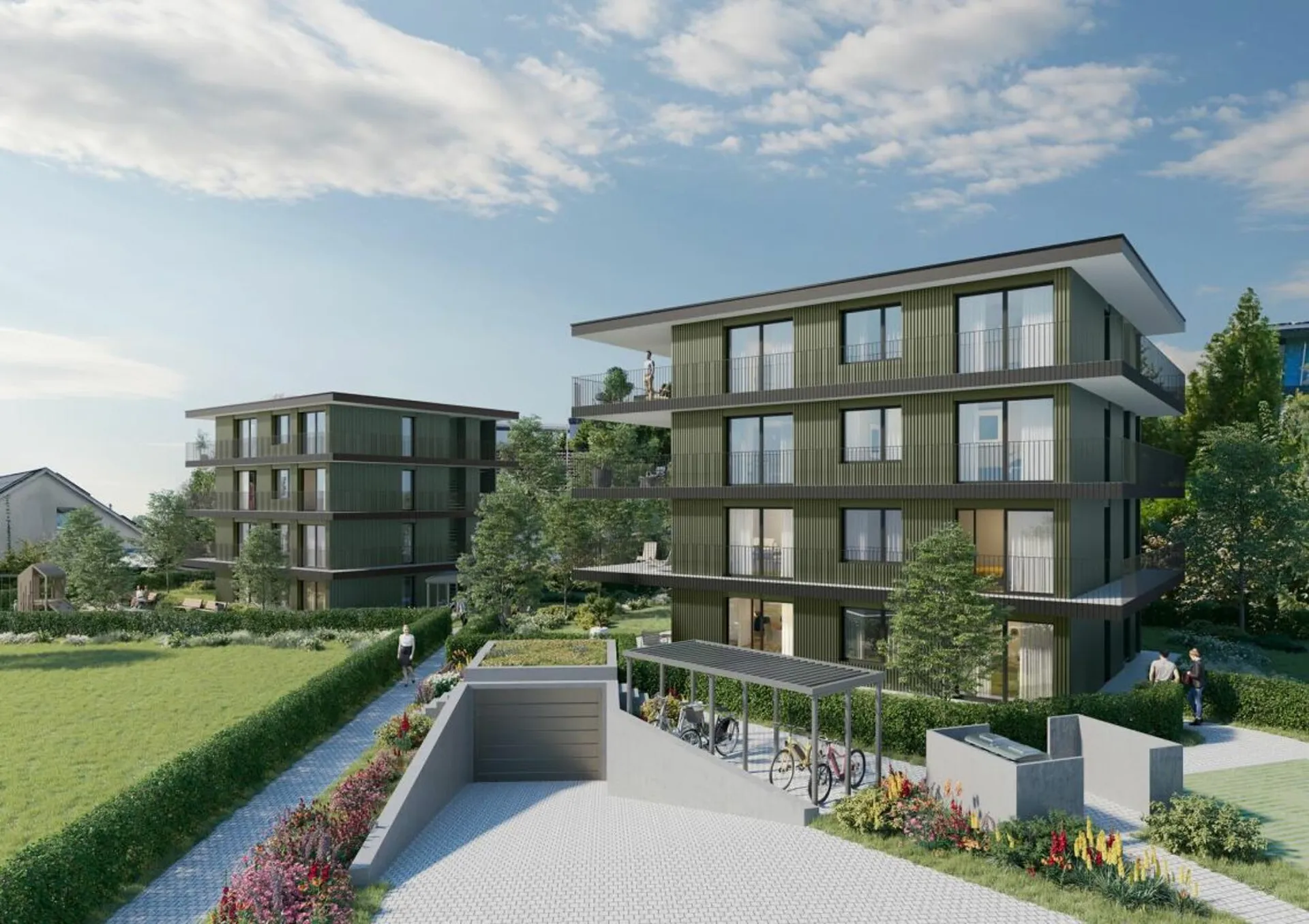 Quadro-Vista Wetzikon 4.5 Zimmerwohnung B1