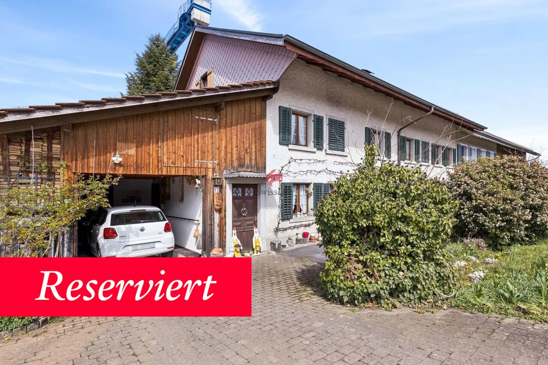 Ehemaliges Bauernhaus mit grosser Landreserve