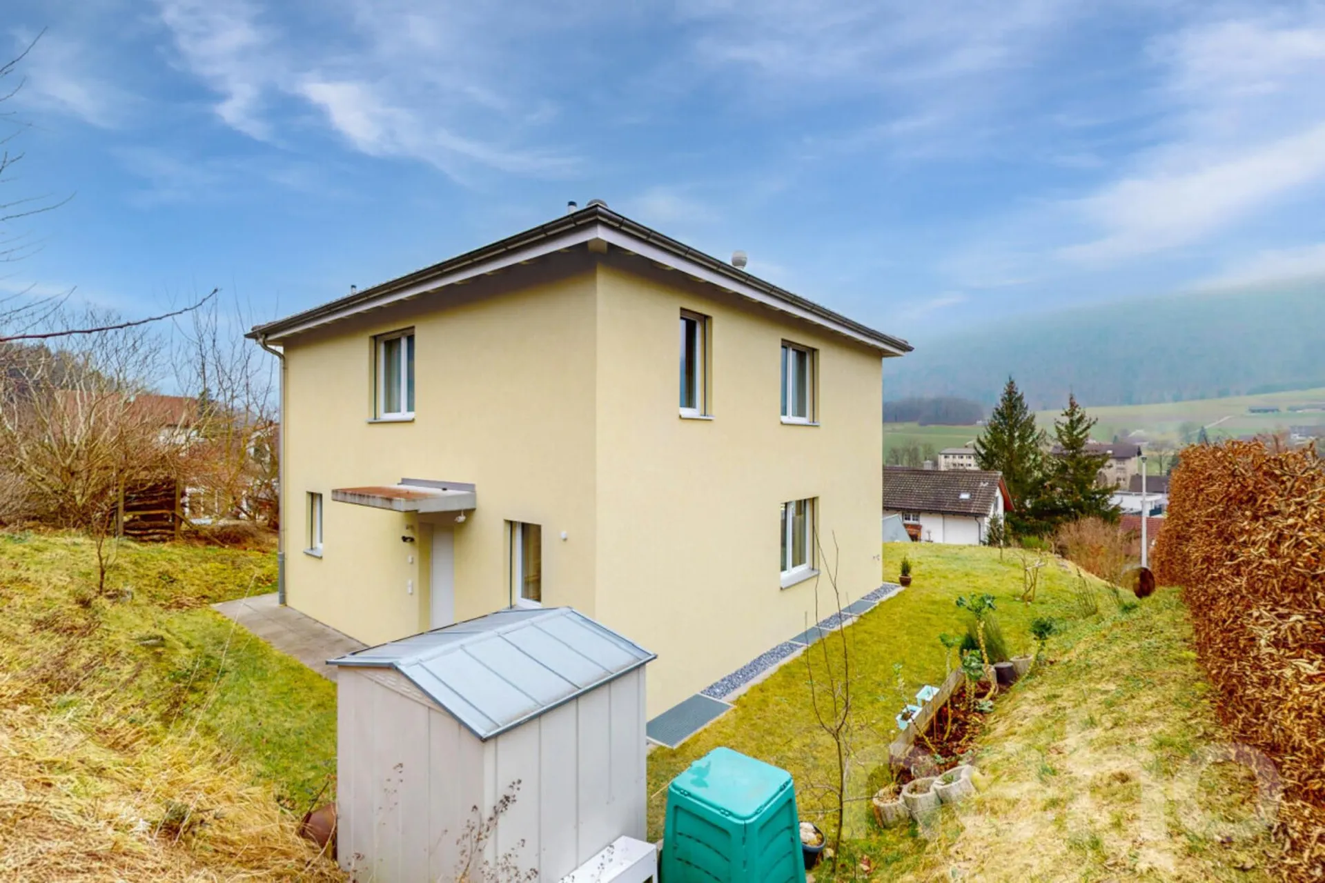 Modernes Einfamilienhaus mit Weitblick und Top-Lage in Laupersdorf