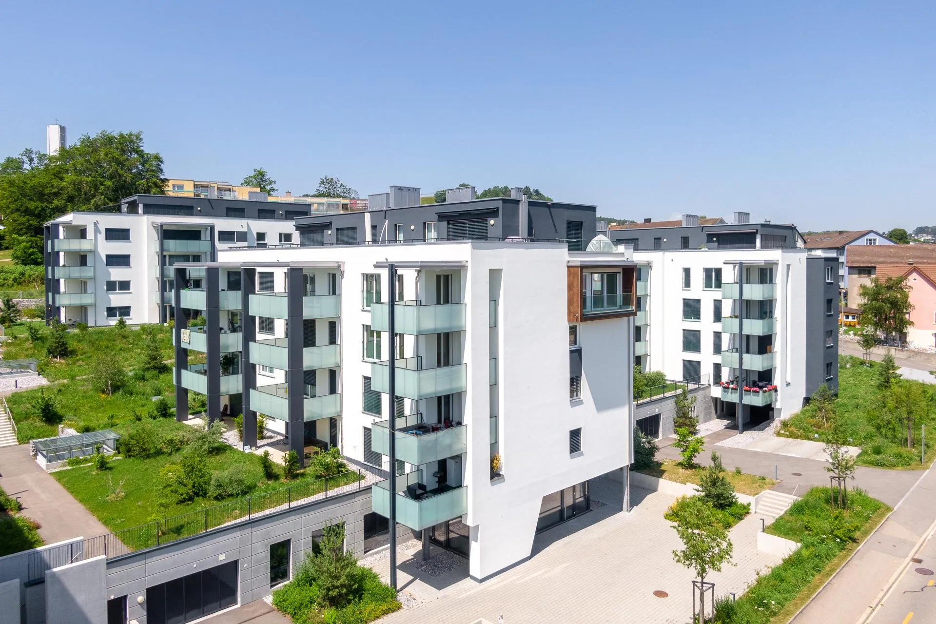 Grosszügige Neubauwohnung mit Weitsicht