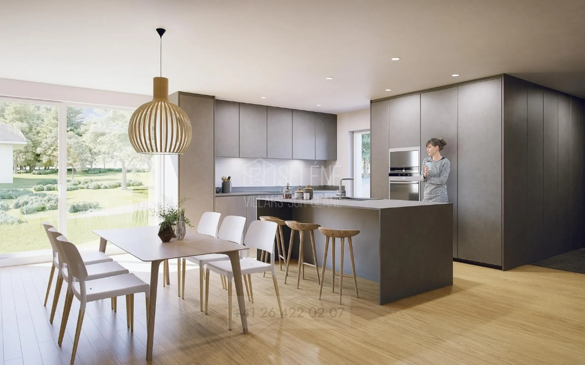 Villas Séléné - villas contemporaines de standing à Villars-sur-Glâne