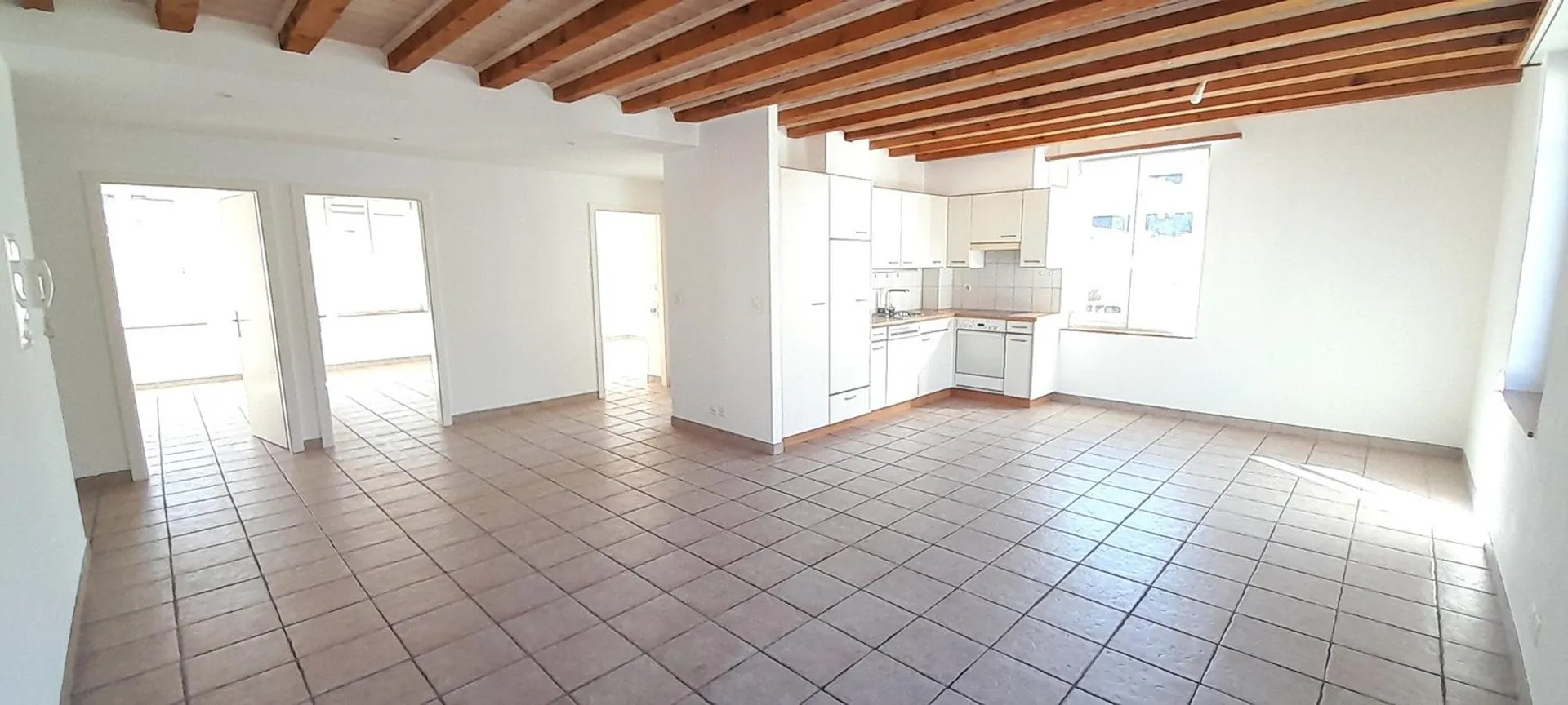 À louer, en plein centre de Riddes, un très bel appartement de 4 pièces 1/2 avec deux balcons !
