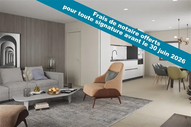 Wohnung im Bau mit großer Terrasse