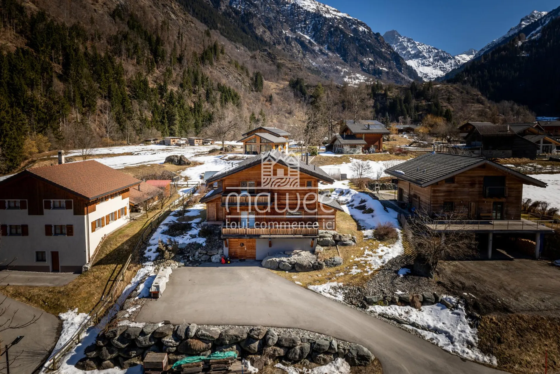Le charme du Val de Bagnes dans un écrin de tranquillité et de nature