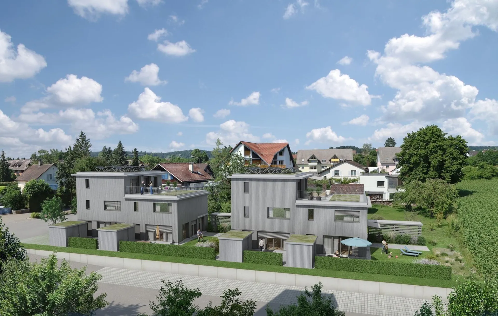 Ihr neues Zuhause: 3.5-Zimmer-Hausteil mit privatem Garten