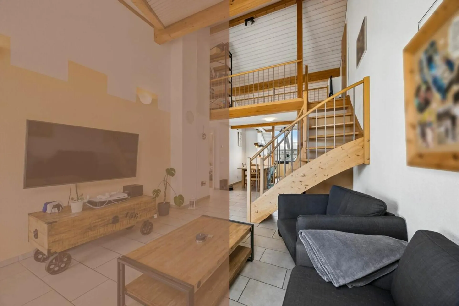 Charmante Duplex-Wohnung an zentraler Lage inklusive Einstellhallenparkplatz