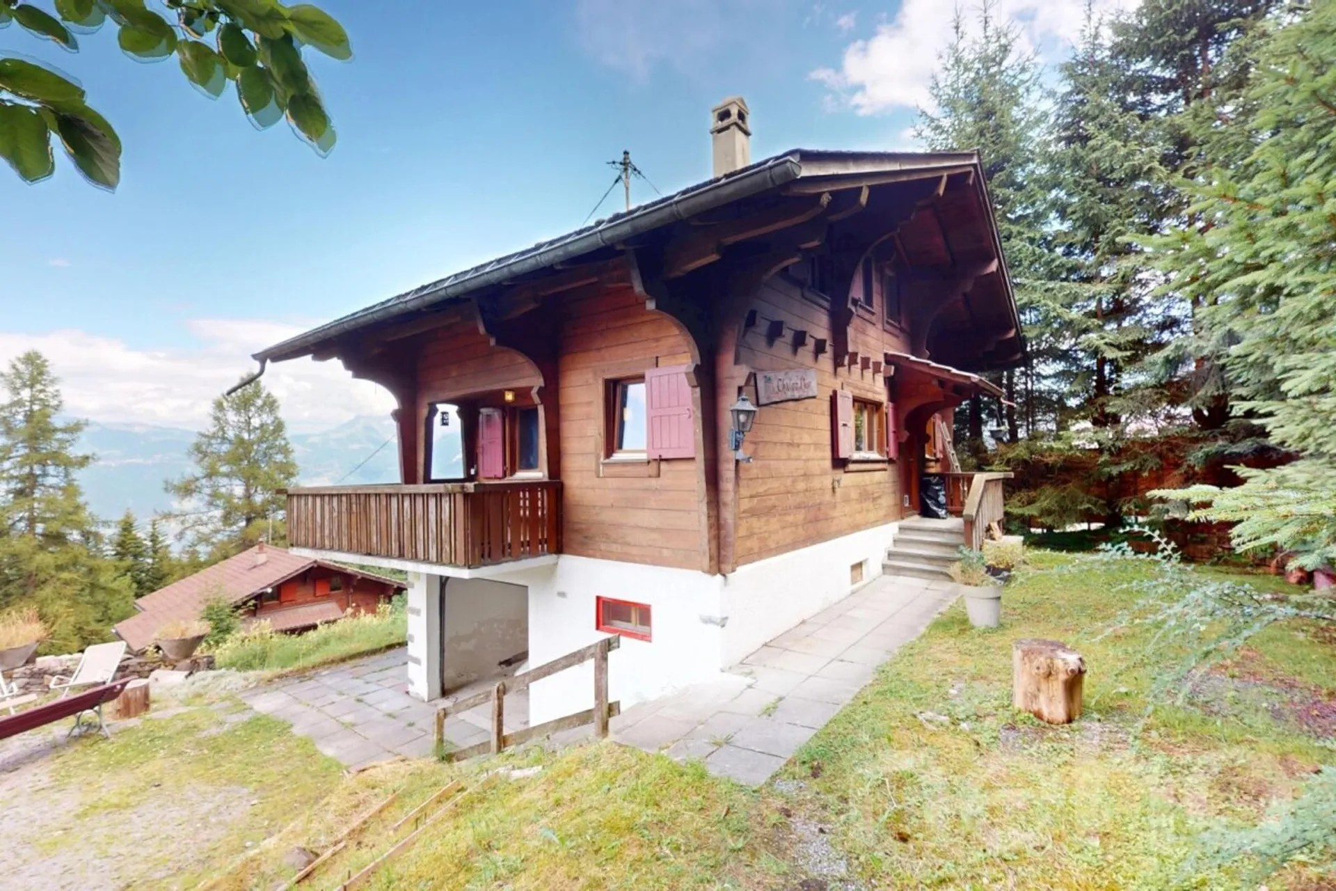 Magnifique chalet vue panoramique montagnes et lac