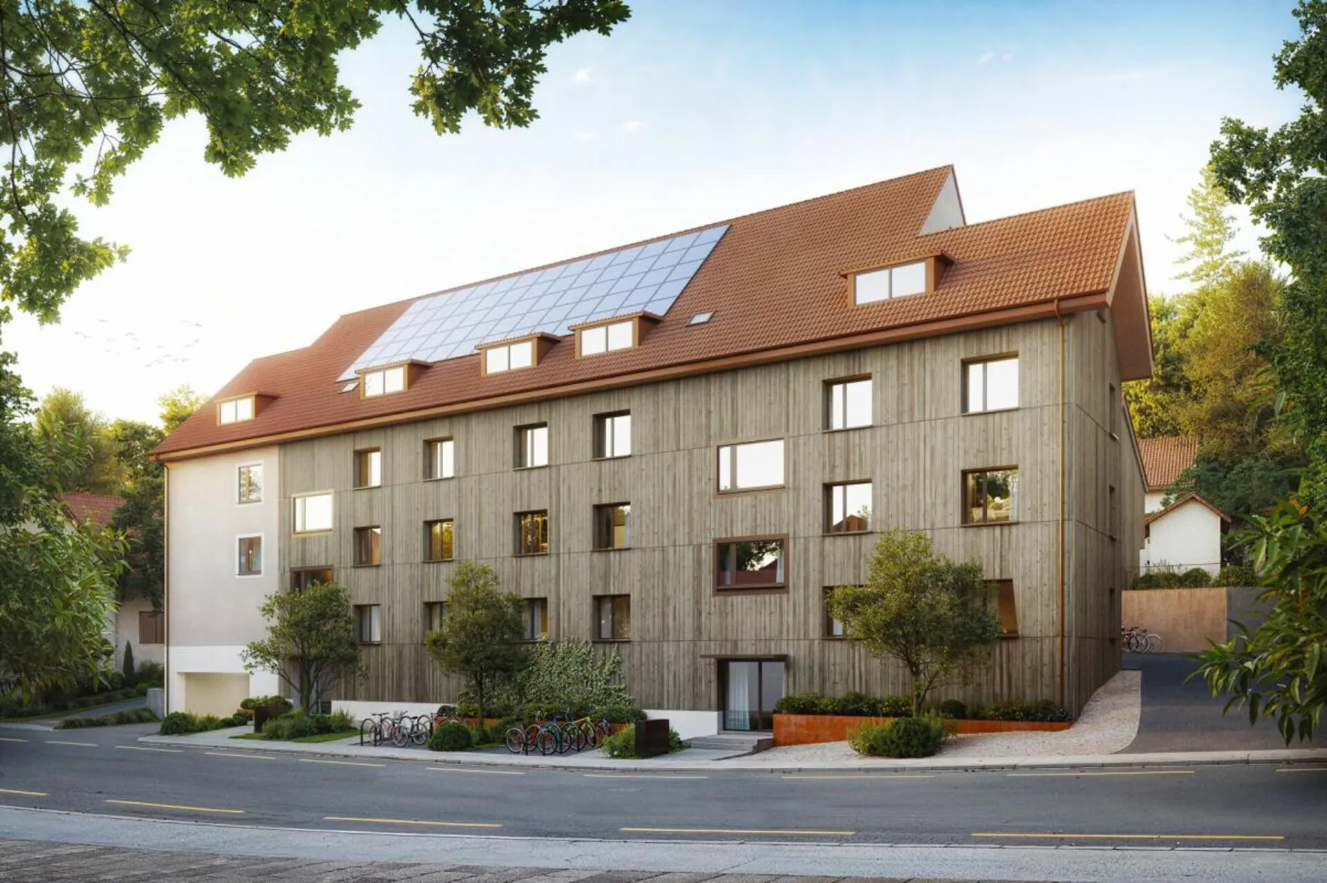 Eigentumswohnungen mit Balkon, Terrasse oder Garten