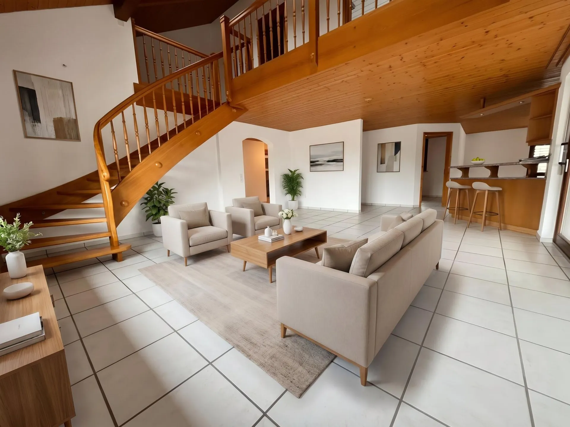 Ruhig gelegene 5.5-Zimmer-Wohnung mit Charme und viel Platz in Obermumpf