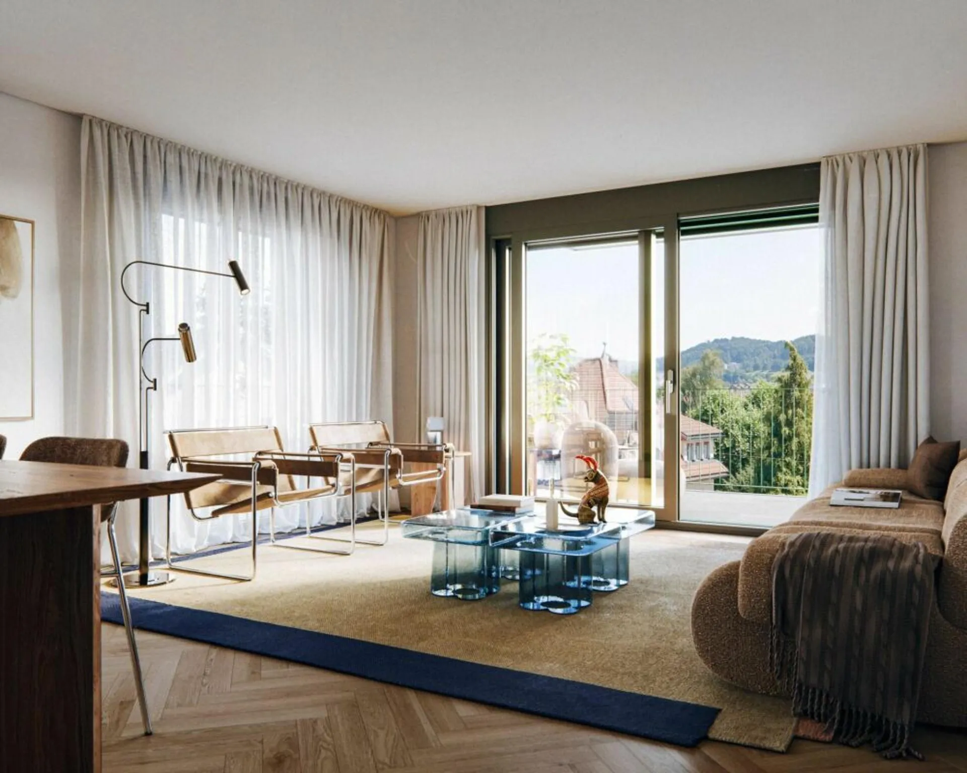 Wohnen mit Weitsicht: Luxuriöse 3.5-Zimmer Attikawohnung an Bestlage