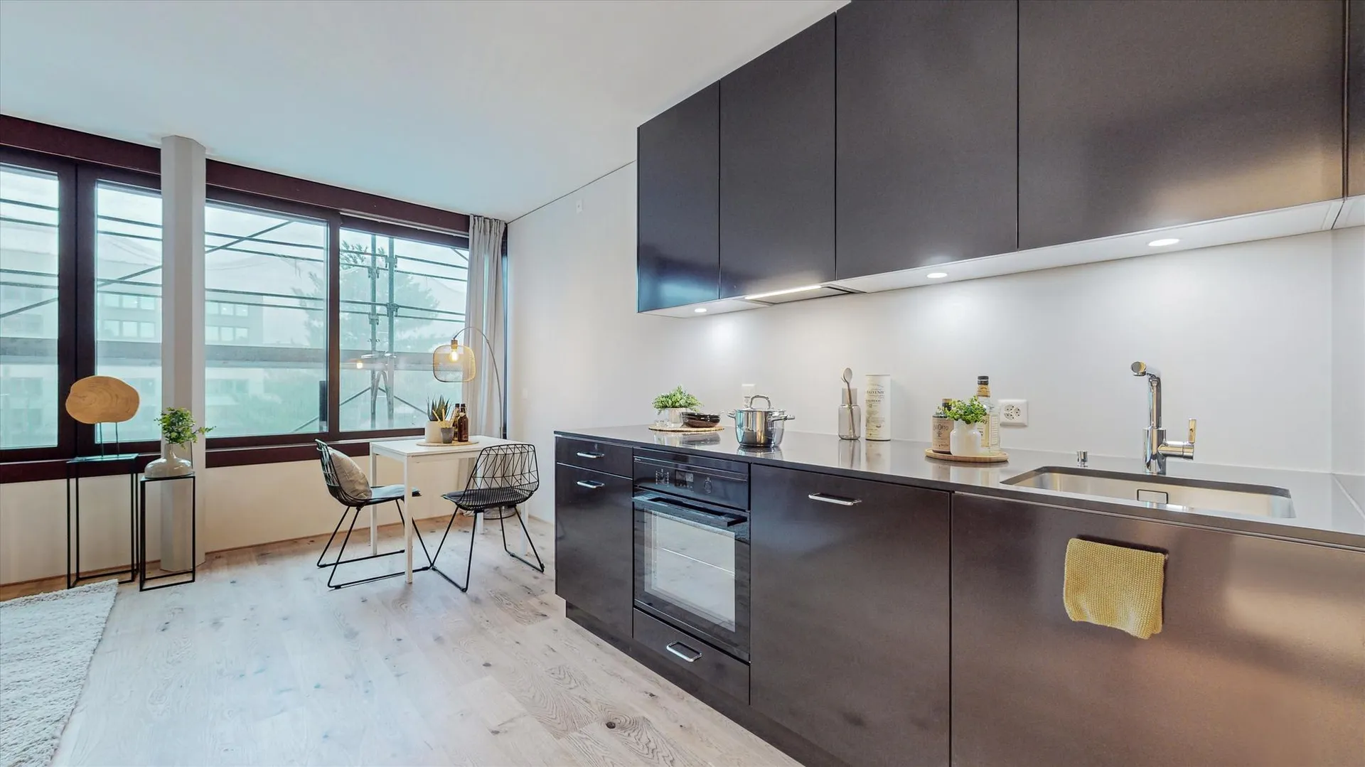 Moderne Wohnung im BOLLWERK Basel  stilvoll wohnen mit hochwertigem Ausbau