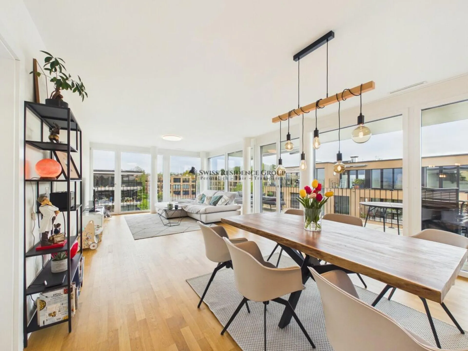 Möblierte Weitblick-Wohnung mit Ausblick auf Basel