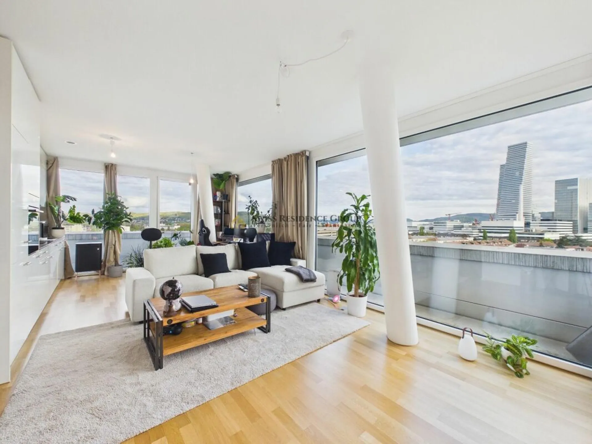 Skyline-Wohnung | 9. Etage mit Blick über ganz Basel
