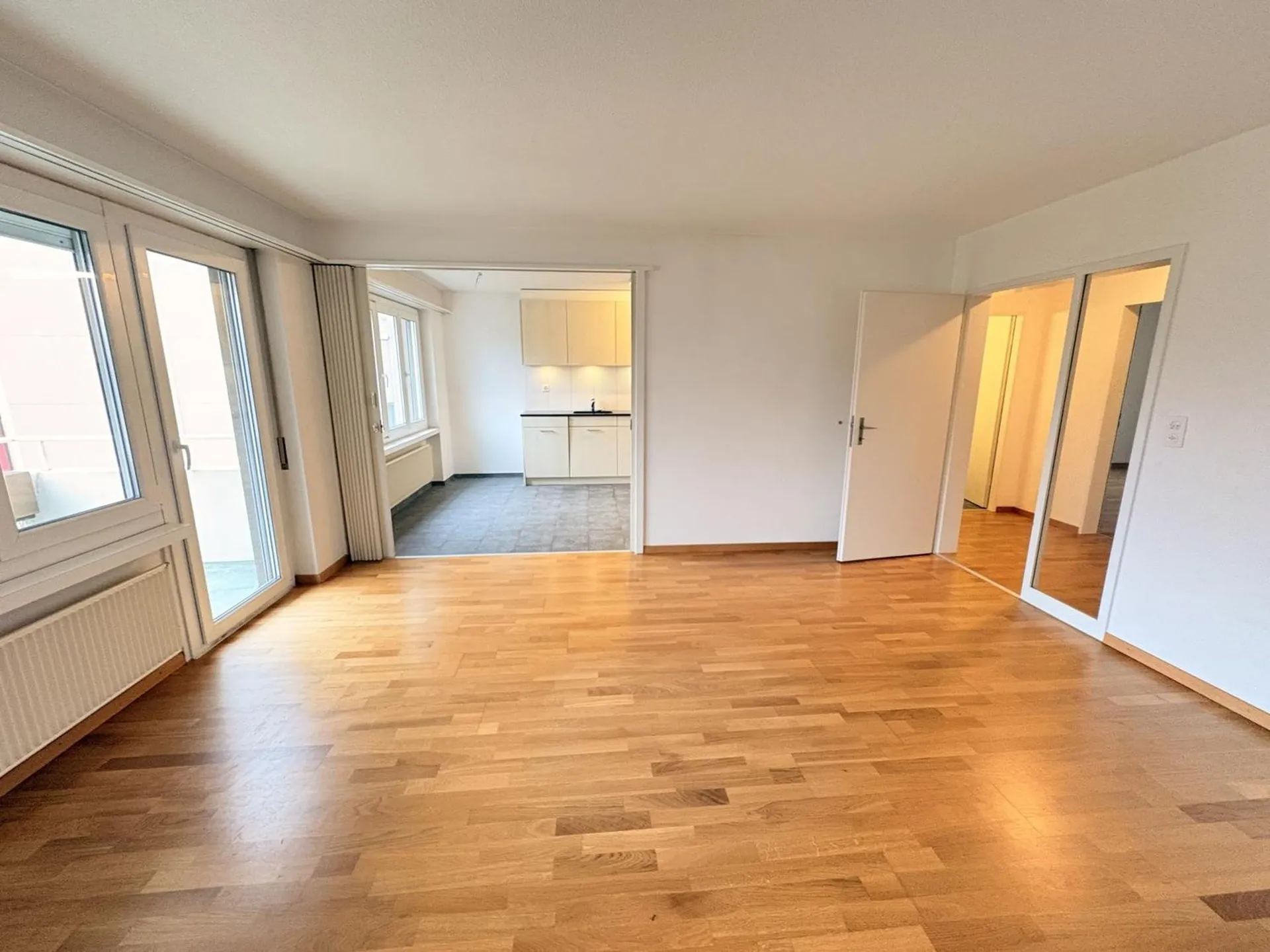Attraktive 3.5-Zimmerwohnung im Hochparterre mit Balkon im Schöngrund