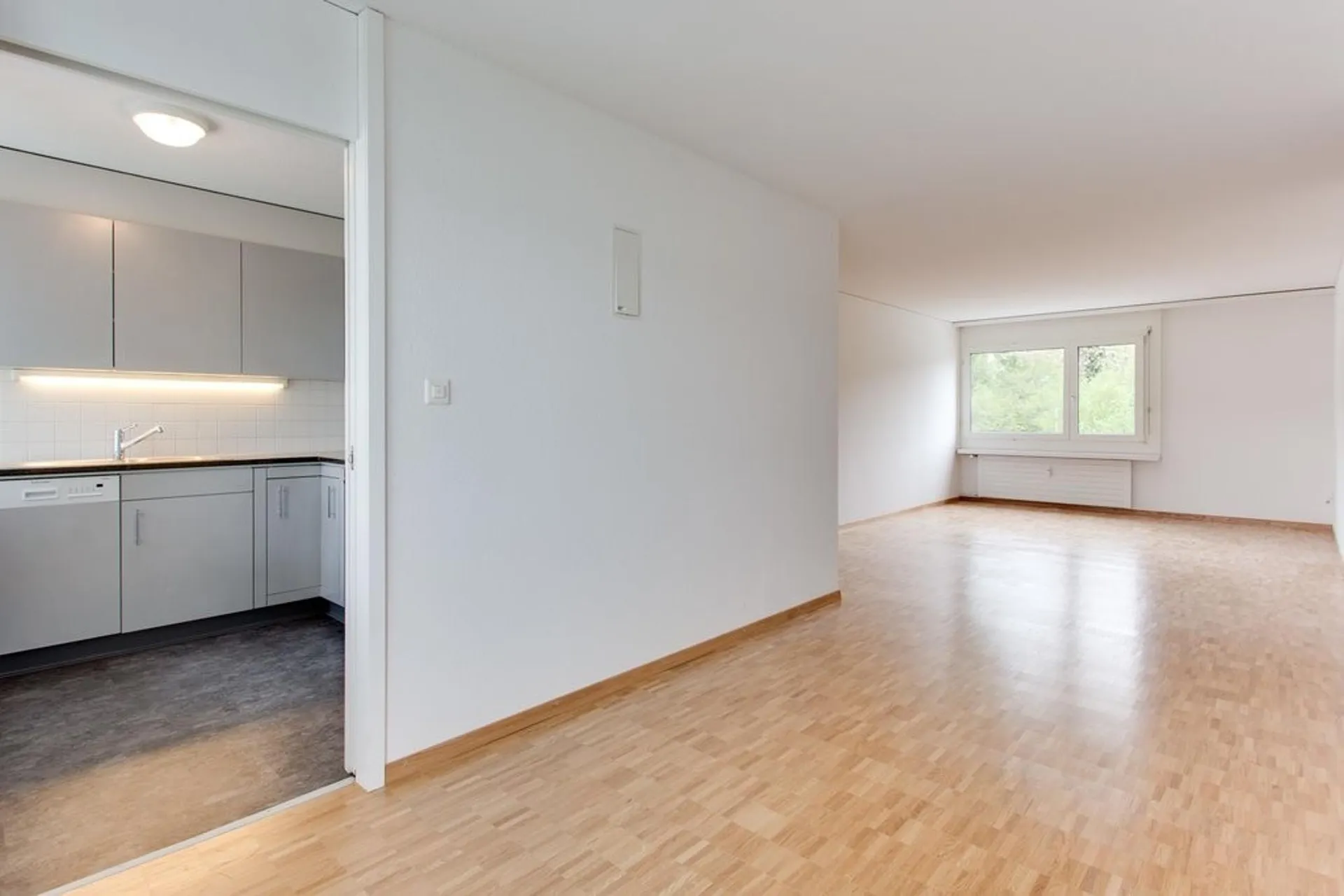 Geniessen Sie den grossen Balkon mit Säntisblick