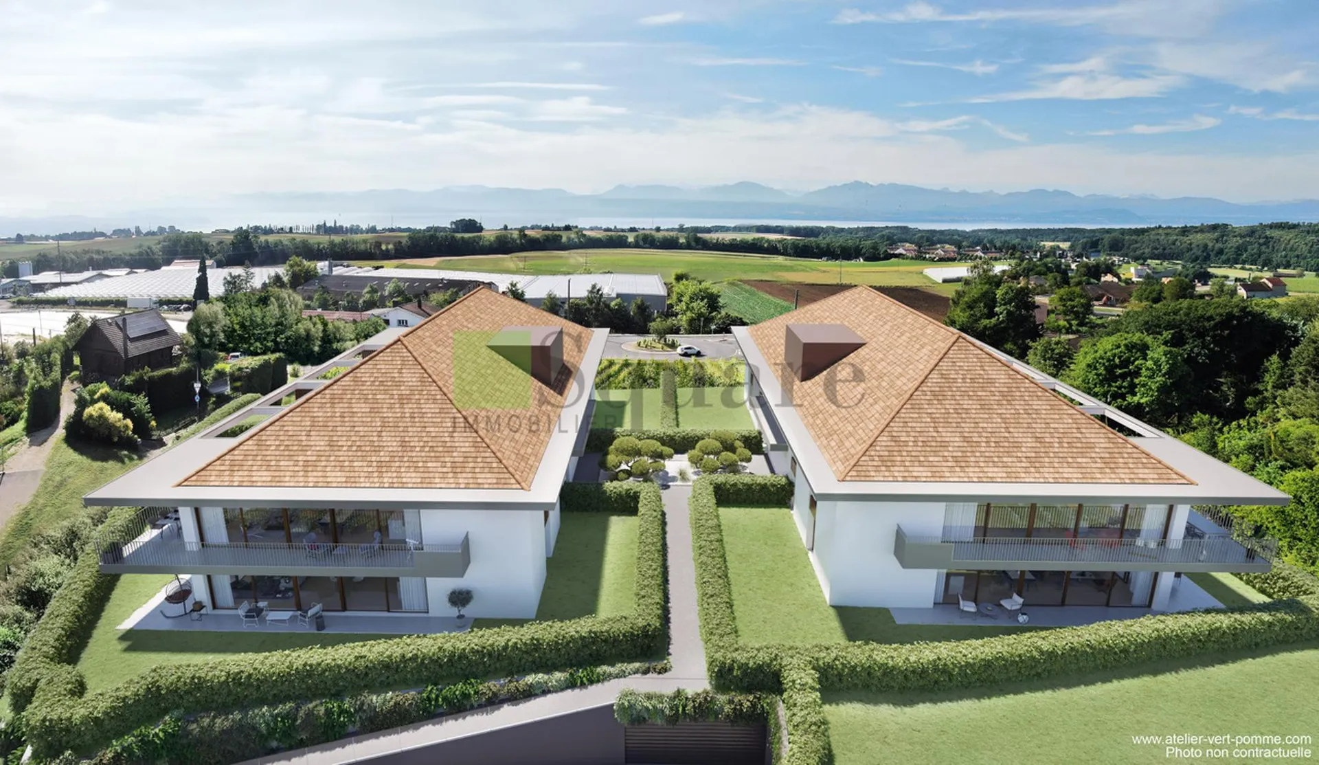 Magnifique 3,5 pièces dans une nouvelle résidence au coeur des vignes