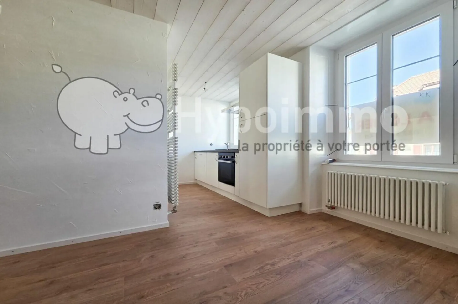 Appartement de 2.5 pièces refait à neuf !