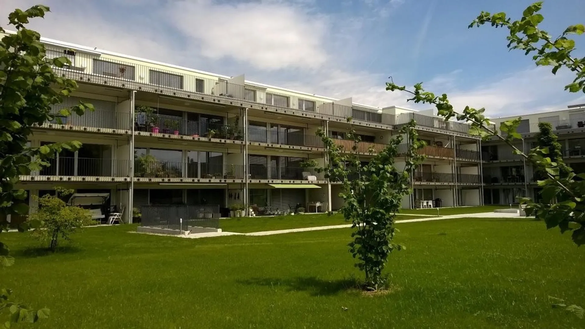 Wohnen mit Gartensitzplatz