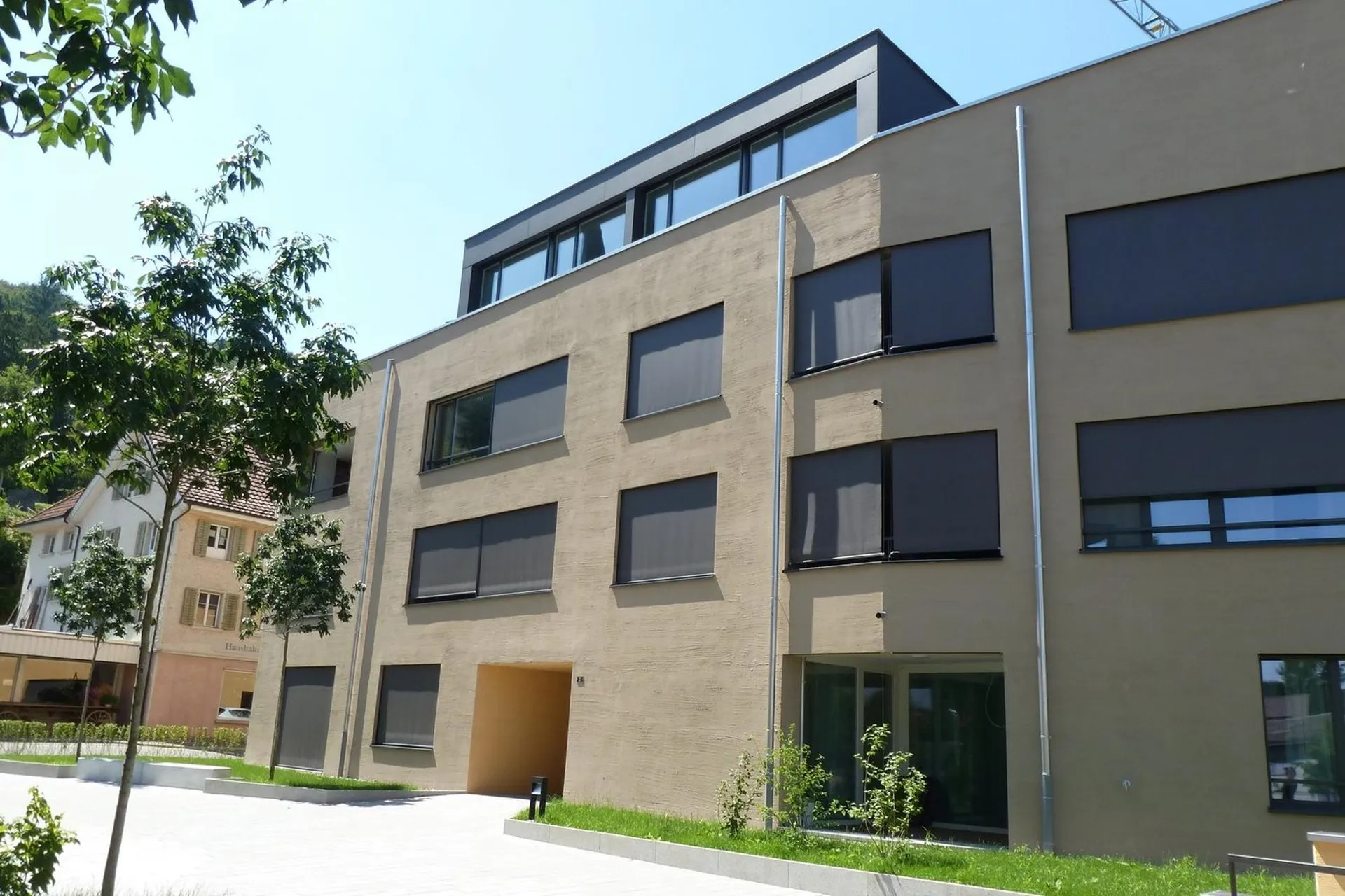 über den Dächern von Villmergen
