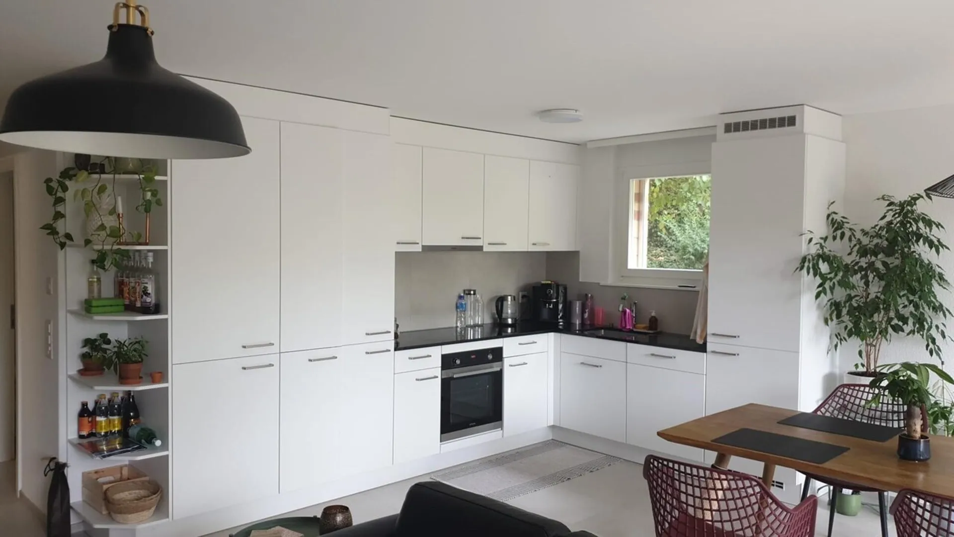 3.5 pièces au rez inférieur avec terrasse et jardin