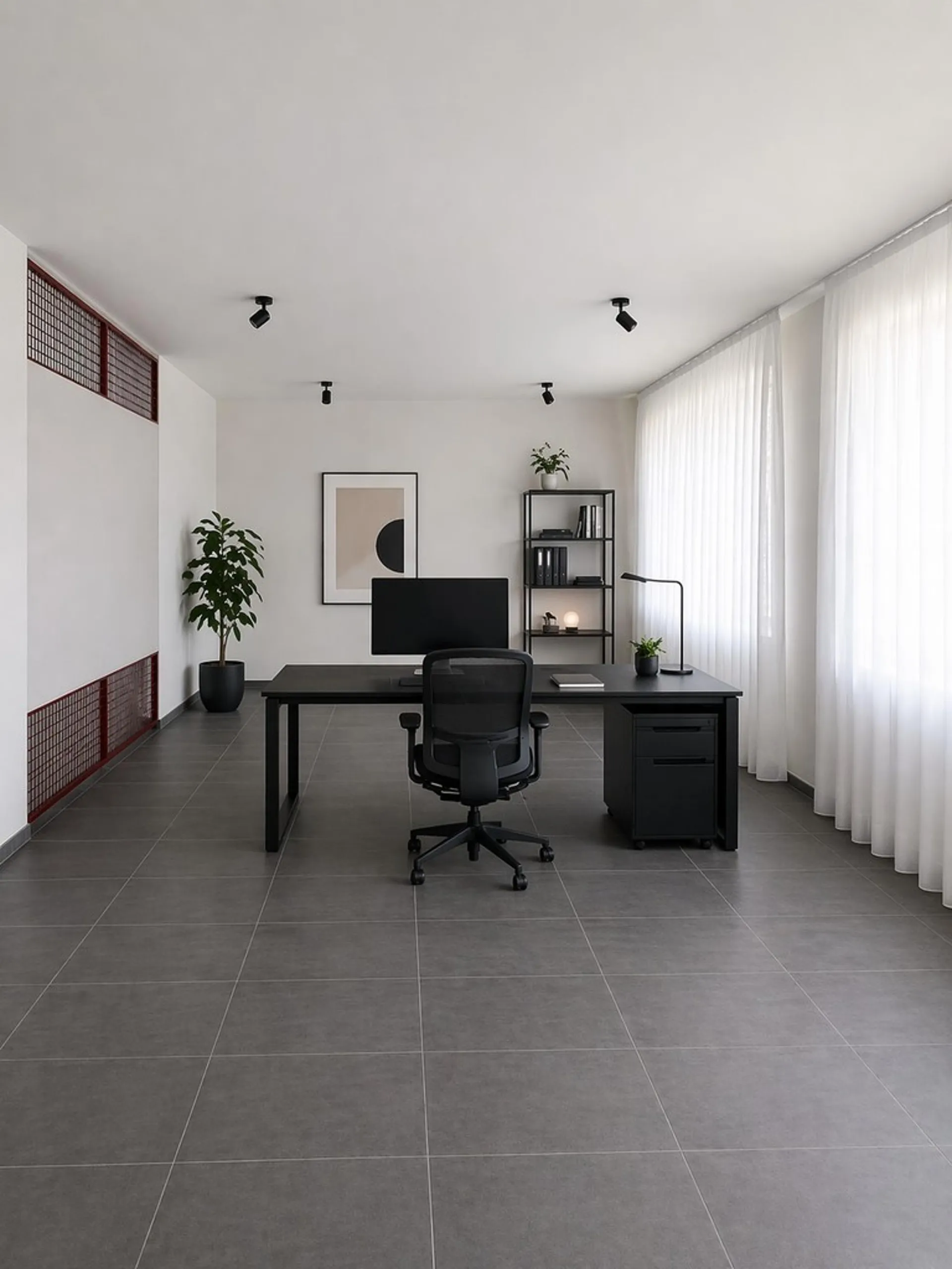 Einzigartige Wohn- und Arbeitswelt: Modernes Atelier mit Terrasse