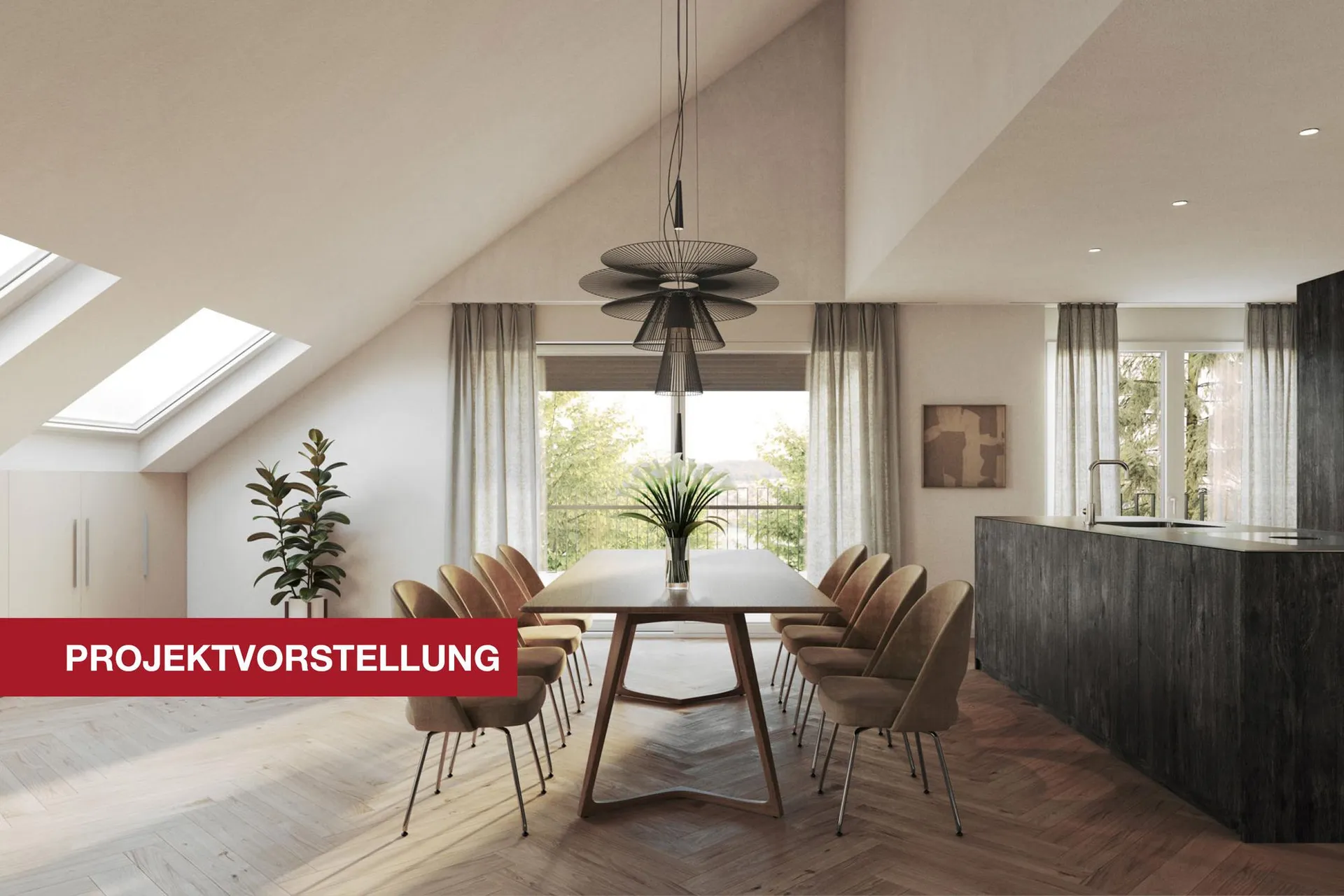 Exklusives Wohnen mit aussergewöhnlichem Raumgefühl