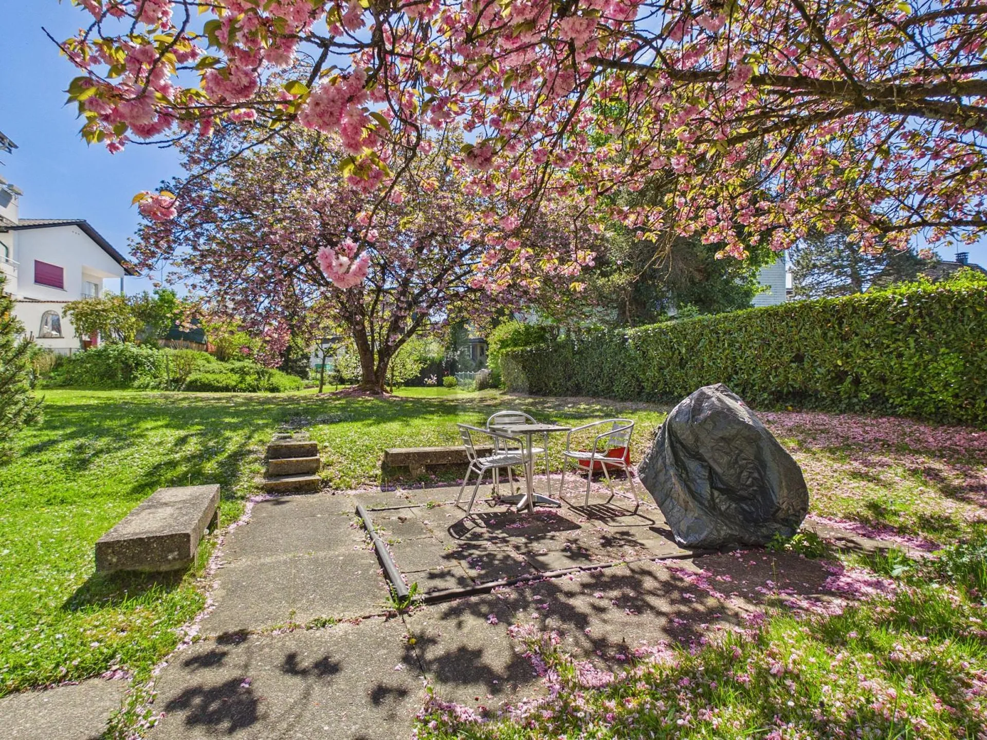 TOP LAGE MIT AUSSICHT UND GARTENMITBENUTZUNG