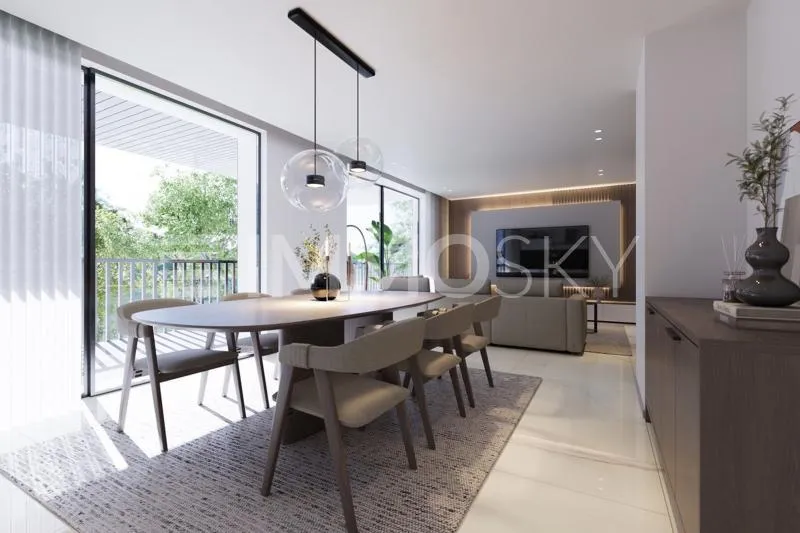 4,5 pièces en duplex moderne avec beaux volumes