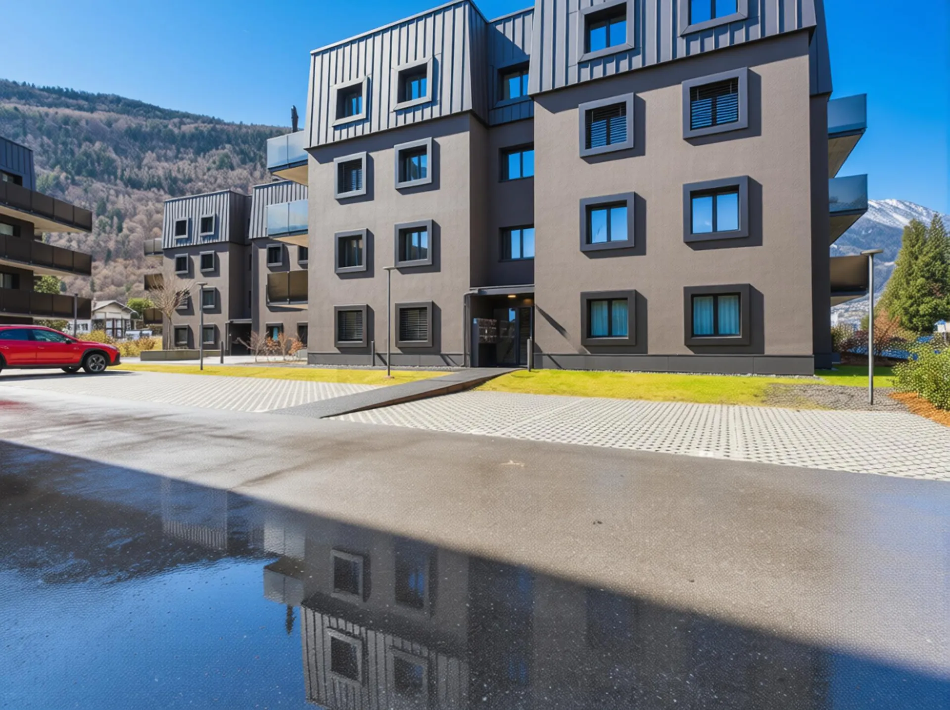 Moderne 3.5 pièces - appartement avec terrasse privative à Martigny