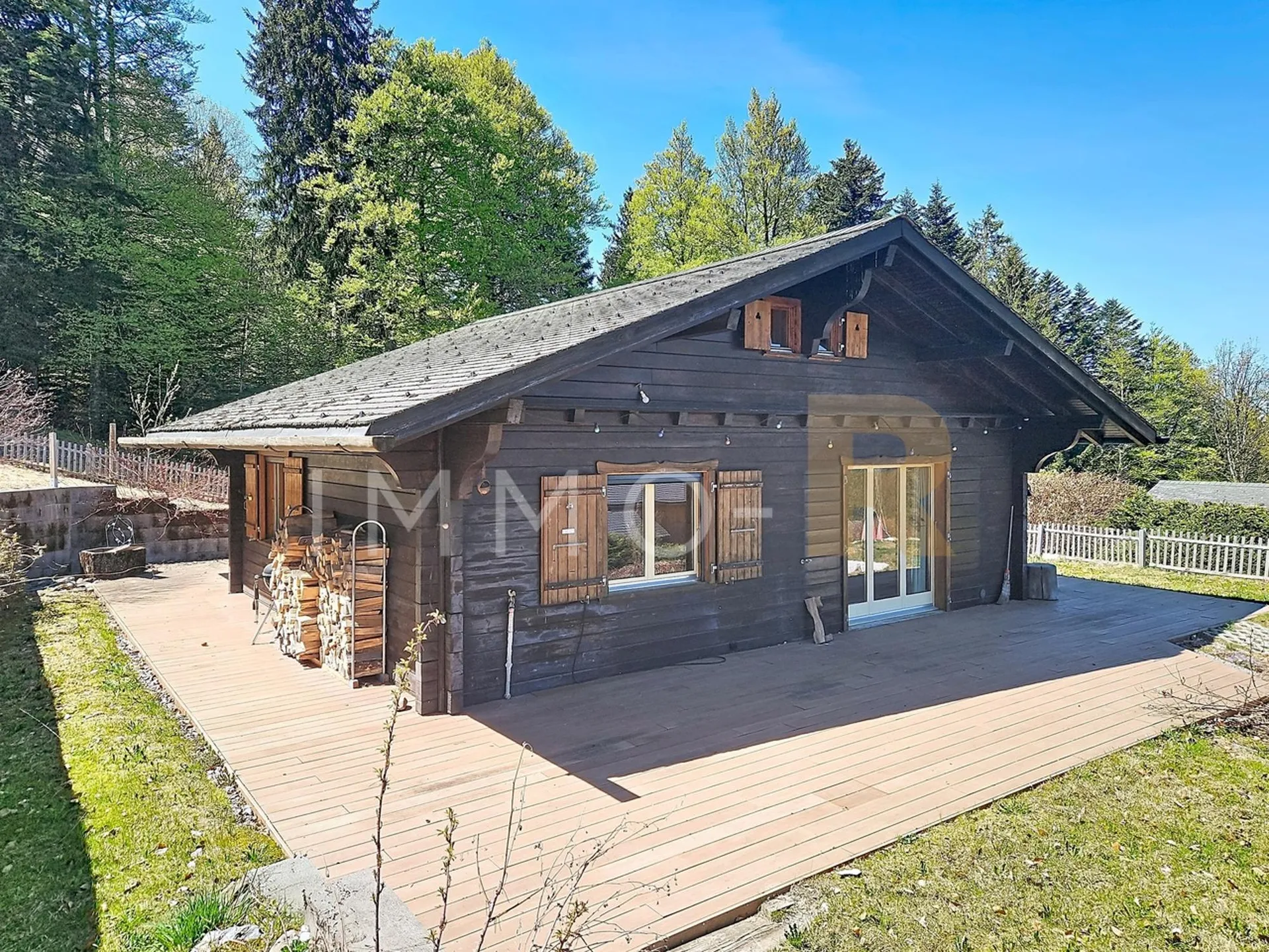 Chalet avec magnifique vue