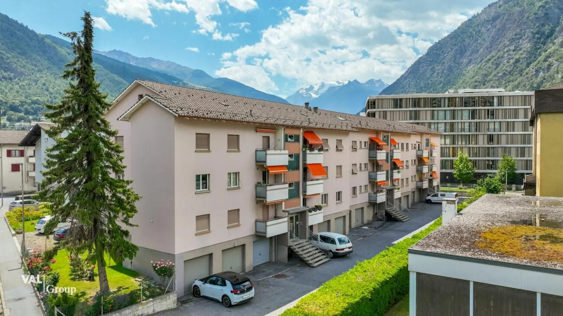 Grosszügige 5.5-Zimmer-Wohnung an zentralster Lage in Visp