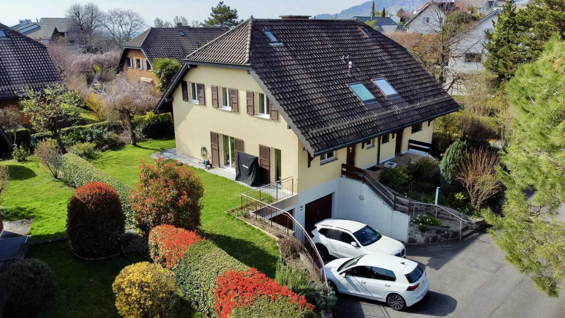 Villa familiale avec jardin à La Tour-de-Peilz