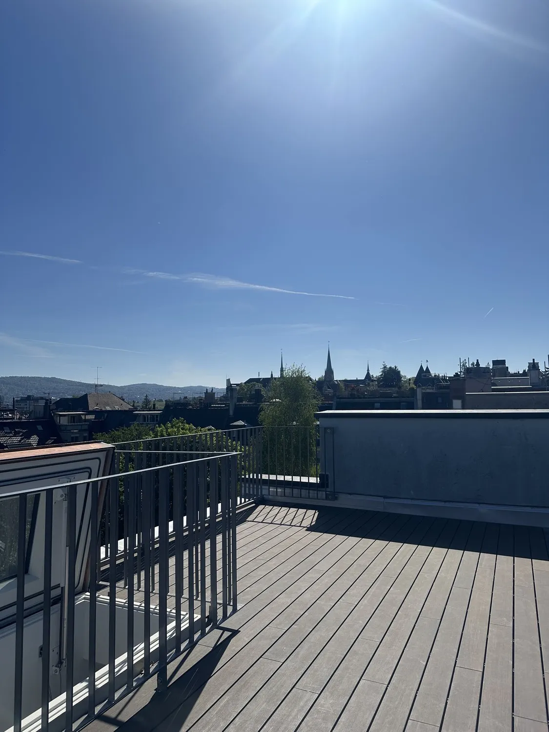 Hallo Kreis 3, hallo exklusive Dachterrasse