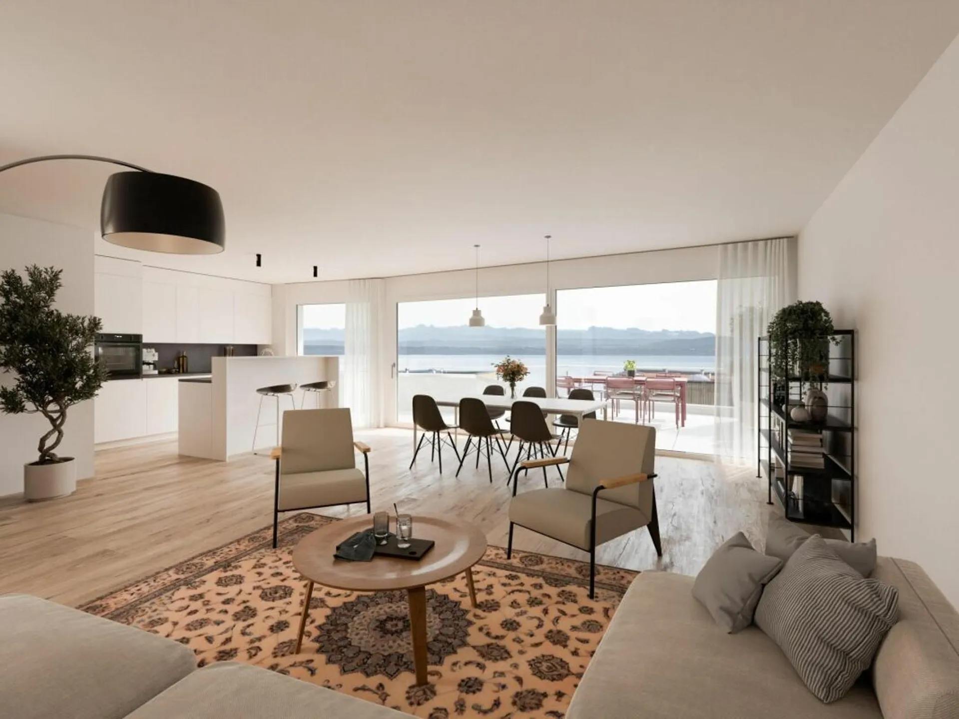 Promotion "Les Capites" - Bevaix - Duplex de 5.5 pièces en attique et terrasse