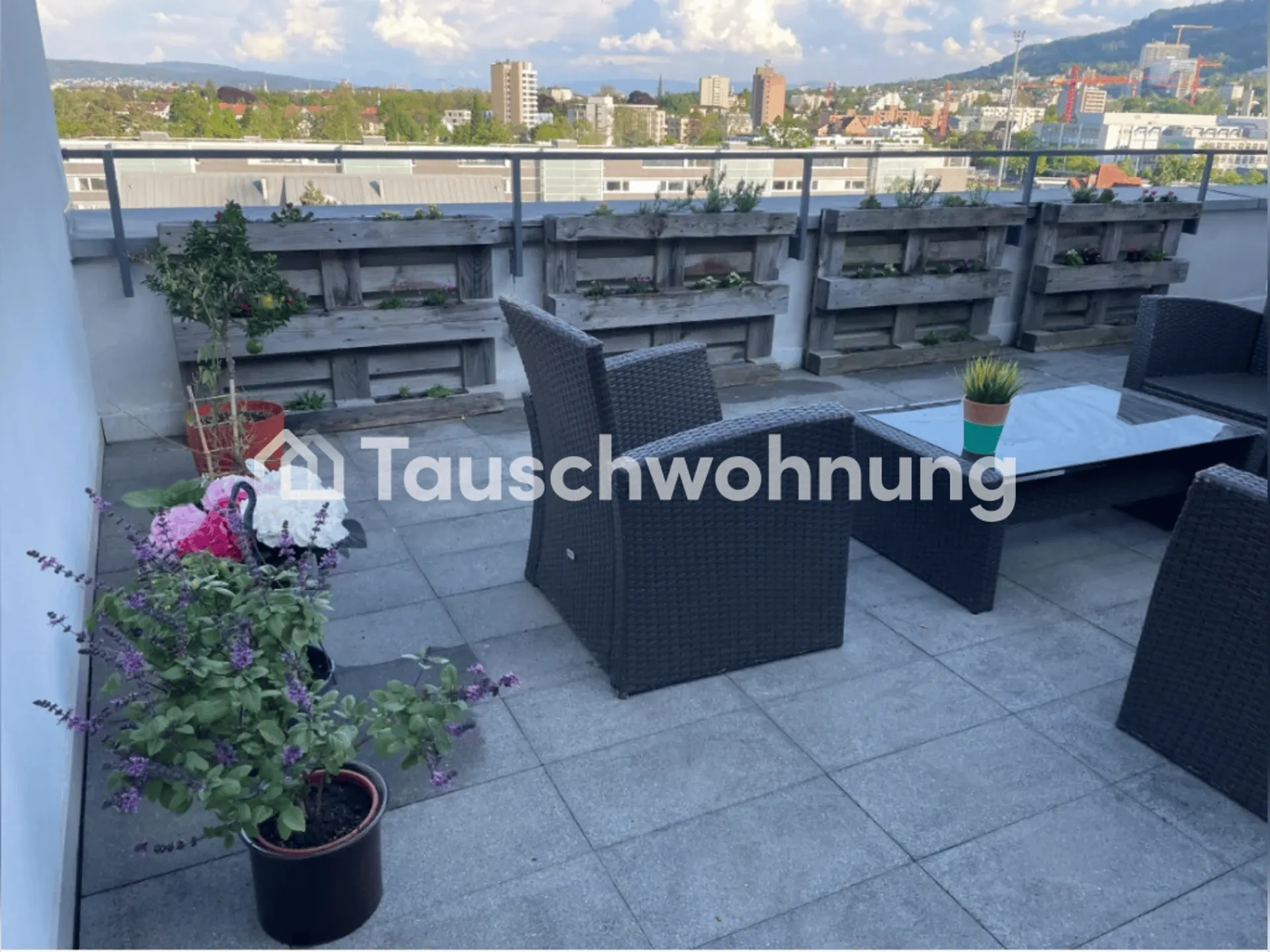 4.5 Room flat with a gorgeous terrace