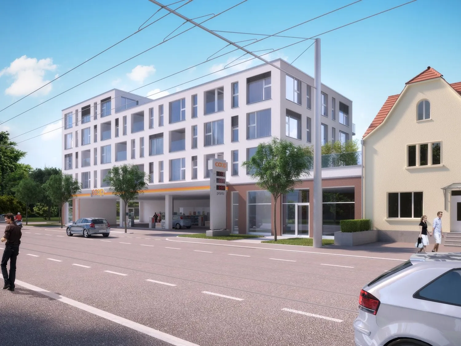 E-Einstellplatz mit guter Verkehrsanbindung