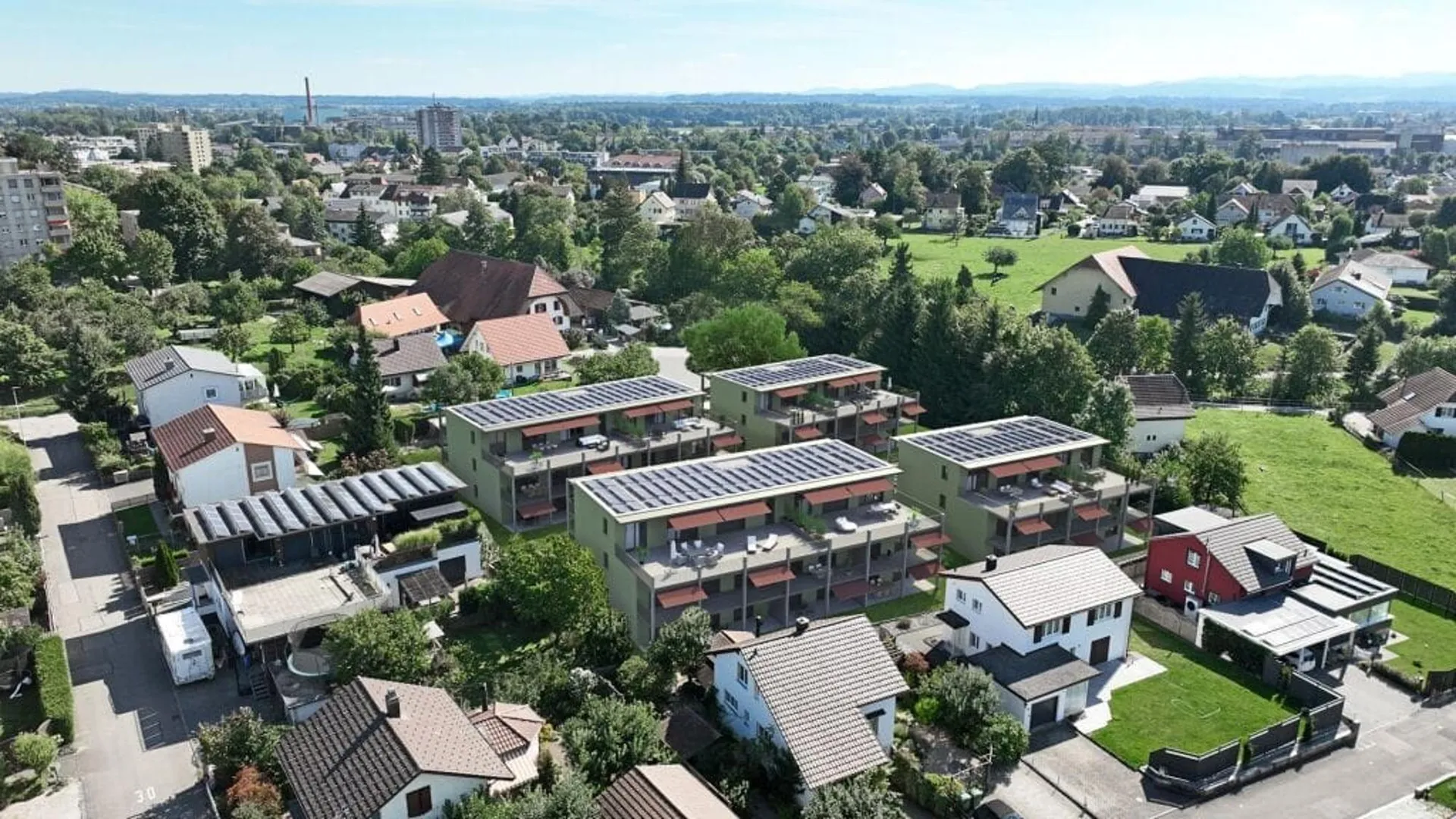 3.5-Zimmer-Gartenwohnung mit Minergie, ruhig - Biberist