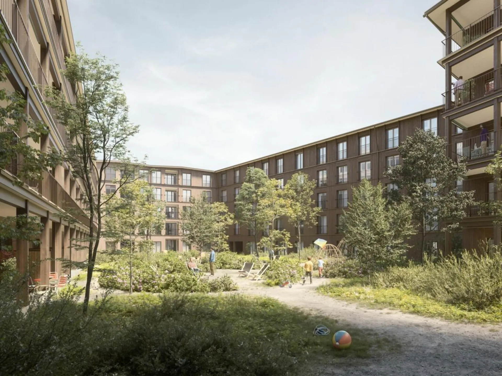 2.5 Zimmerloftwohnung mit Terrasse