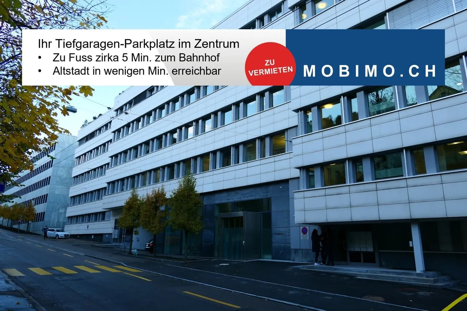 Einstellplatz in Zentrum zu vermieten