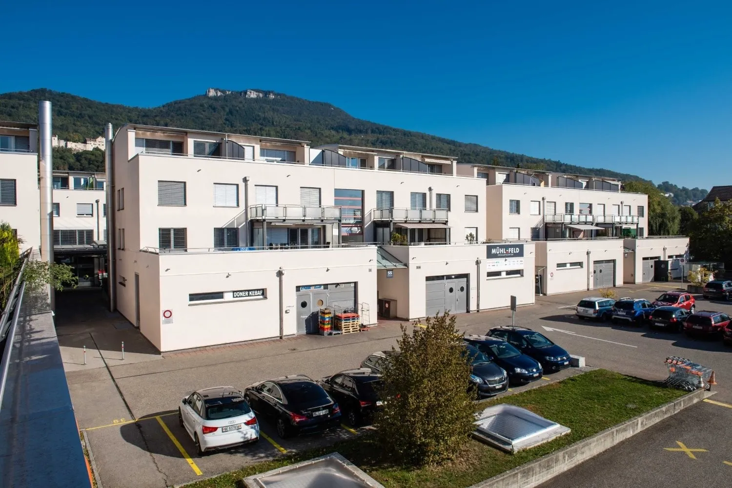 Das Ladenlokal mitten im Zentrum Mühlefeld